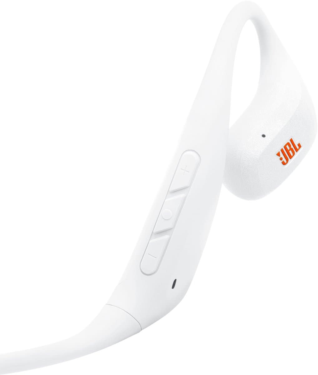 JBL Endurance Pace - Draadloze Open Ear Oortjes met Nekband - Sport Oordopjes - Bluetooth - Hardlopen - 10 uur - IP68 - Wit thumbnail 4