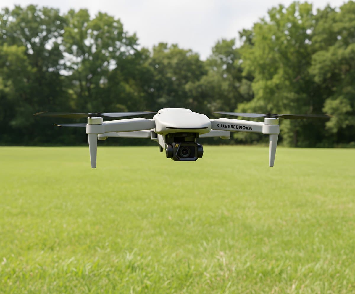 Killerbee NOVA – Drone met 4K UHD Camera en 3 assige gimball - 3Km Bereik - 25 Min Vliegtijd - Incl 64GB Geheugenkaart thumbnail 3