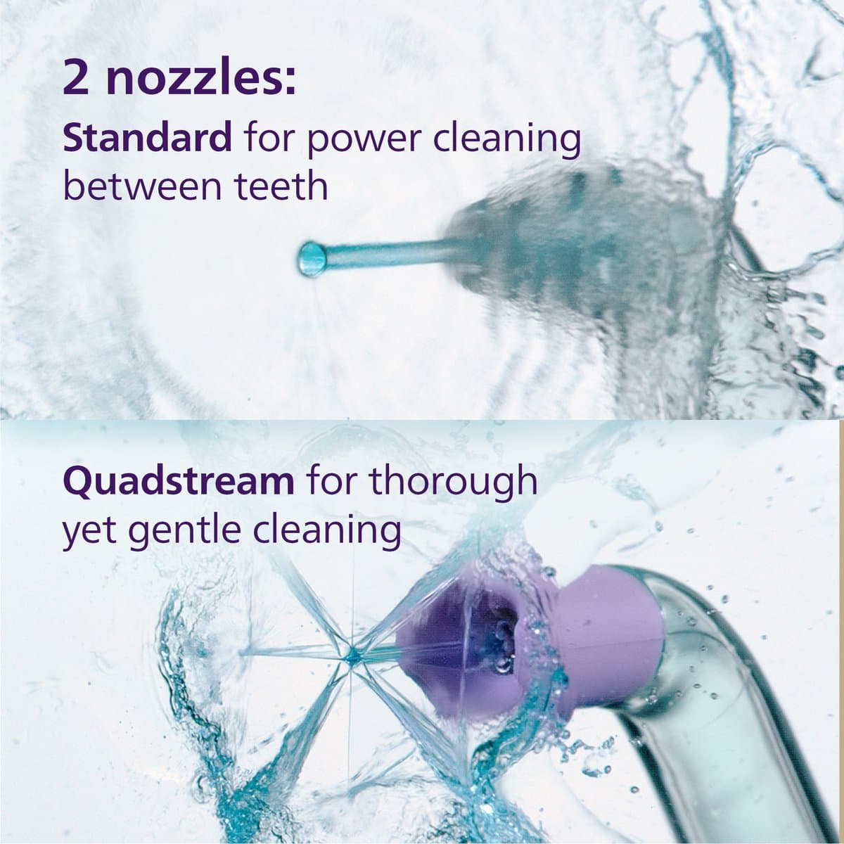 Philips Sonicare series 3000 Cordless Powerflosser - Waterflosser - Zwart - HX3826/33 thumbnail 5