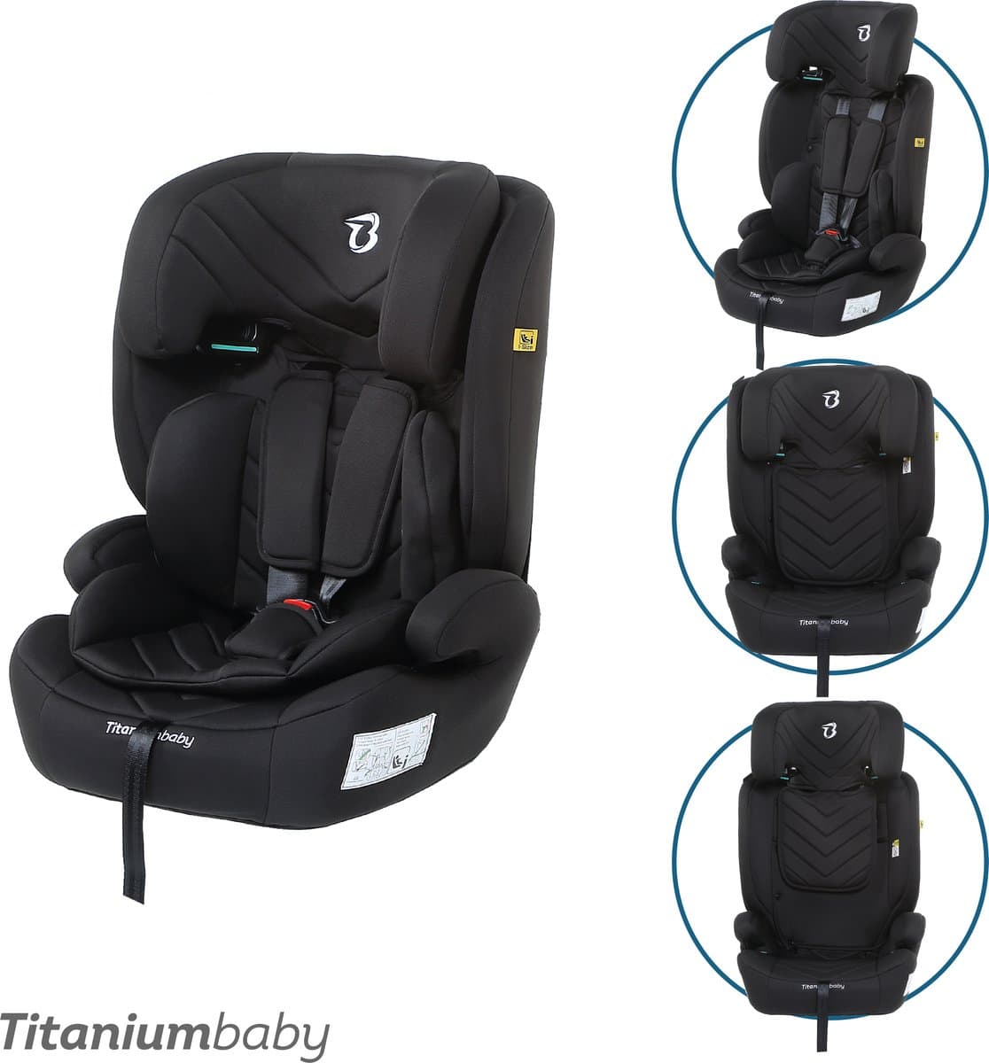 Titaniumbaby Niklas i-Size Autostoel R129 thumbnail 2