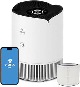 Productfoto van Vibrix PureFlow30 luchtreiniger HEPA H13 met app, tot 30 m2