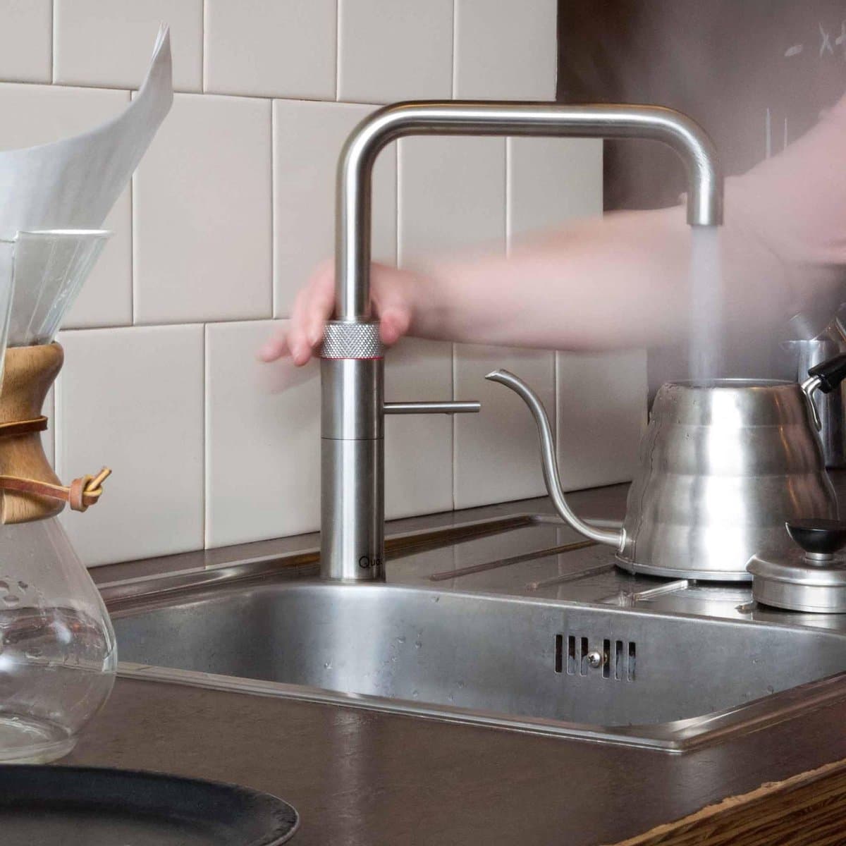 Quooker Fusion Square Kokendwaterkraan - U uitloop - COMBI+ - 3 in 1 thumbnail 4
