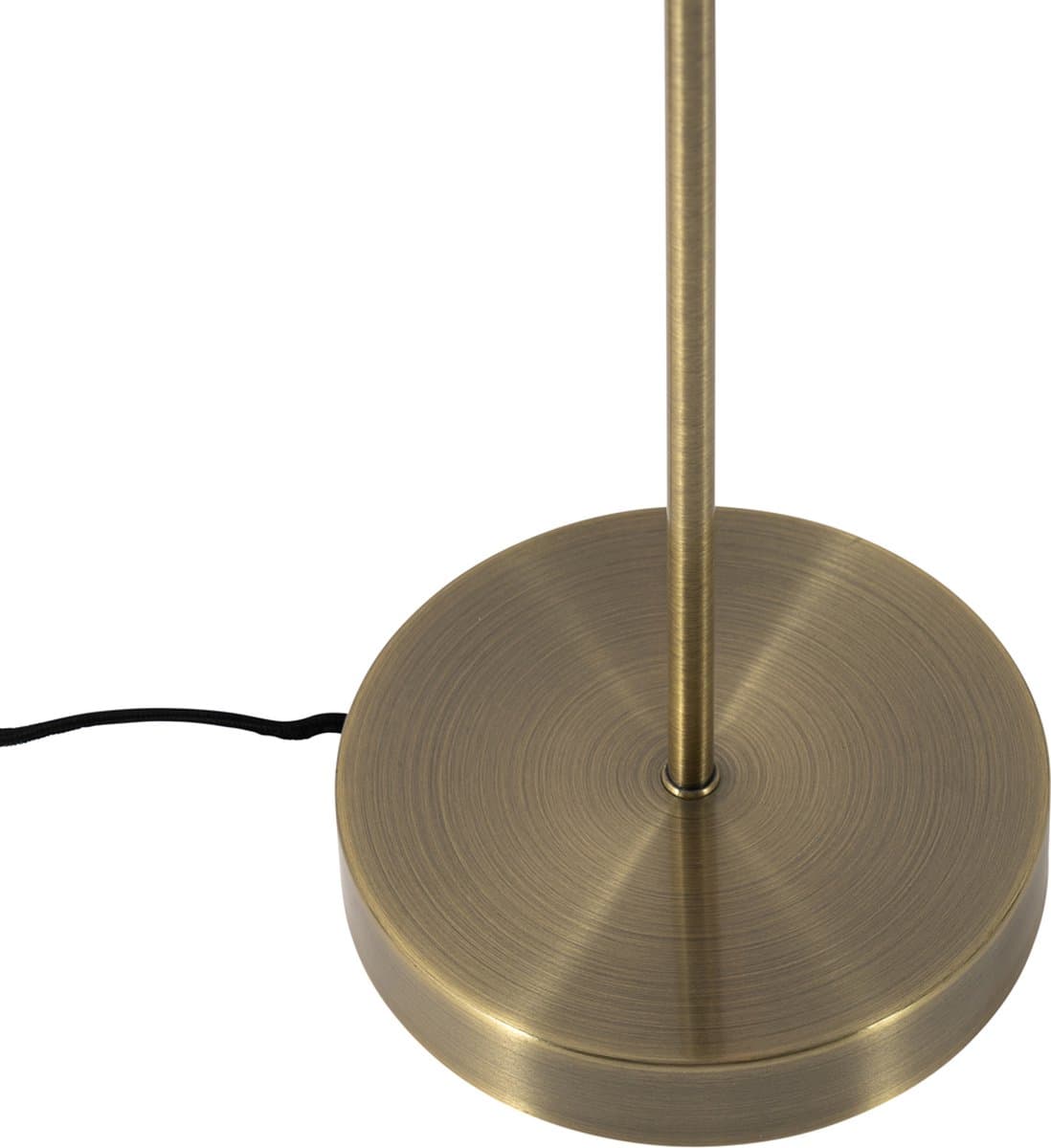 QAZQA facil - Moderne Vloerlamp | Staande Lamp - 1 lichts - H 145 cm - Brons - Woonkamer | Slaapkamer | Keuken thumbnail 6
