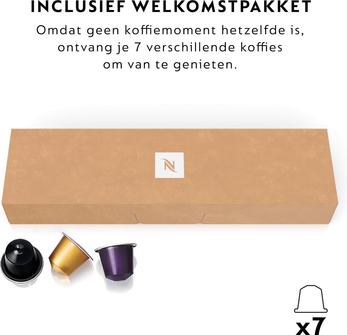 Krups Nespresso Pixie XN306T - Koffiecupmachine - Titan - Compact thumbnail 4