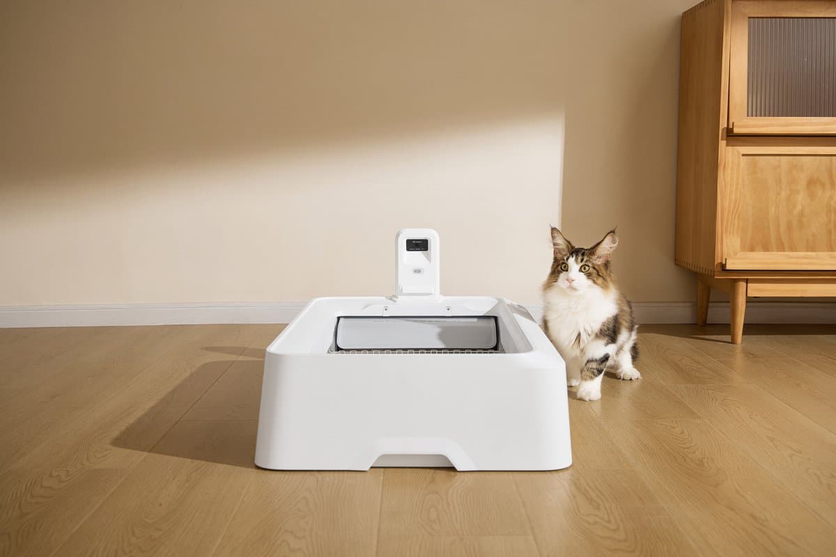 Petkit - Purobot Crystal Duo met camera - Automatische kattenbak - AI camera - Dierengezondheid thumbnail 8