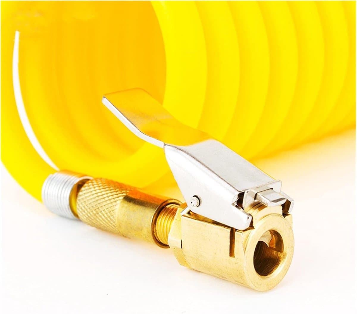 Ventiel Clip-Autoband Ventiel Pomp - Auto Messing - 8 mm - Band Oppompen - Connector - Auto Accessoire-1 stuks messing bandenventiel luchtpompclip, luchtklem bandenpomp compressor pomp verbinding vergrendelbare bandenpomp luchtklem adapter, universe thumbnail 5