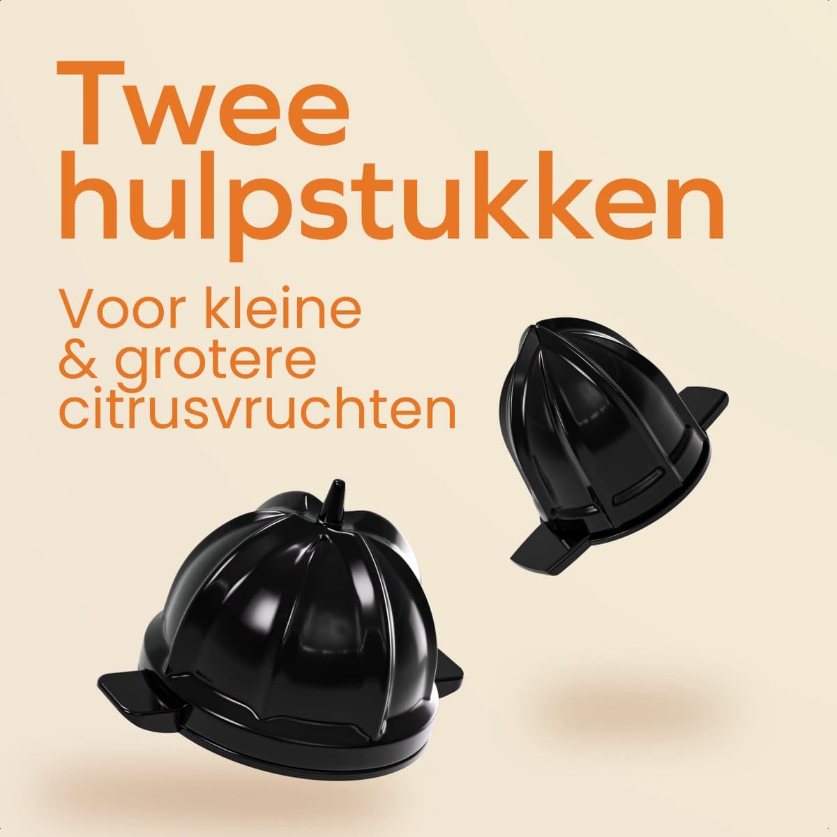 KitchenBrothers Citruspers - 1L - Handmatig - Sinaasappelpers en Citroenpers - Met Uitloop en Handvat - RVS thumbnail 4