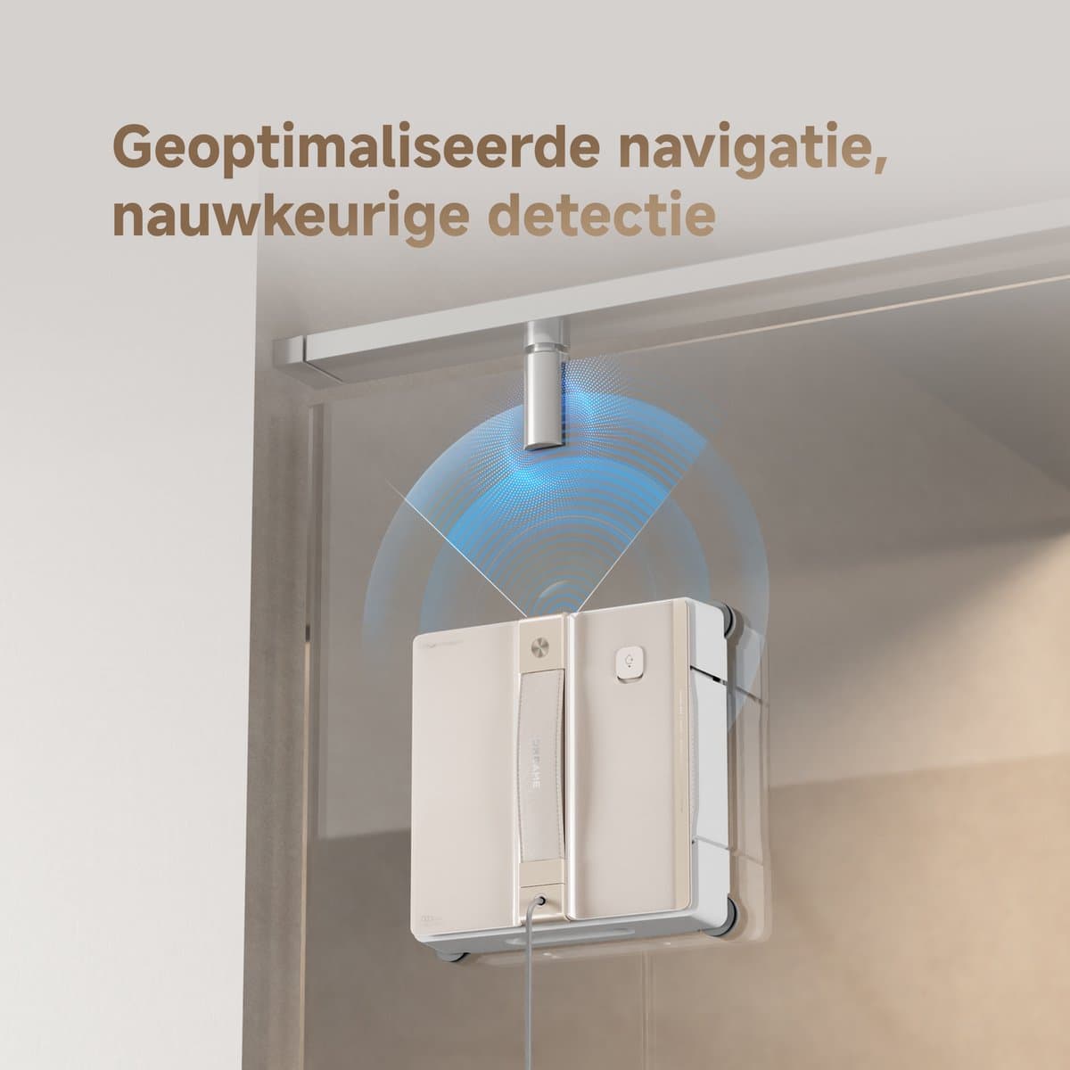 Dreame C1 Station - Slimme Glazenreiniger met Automatisch Navigatiesysteem - Valbeveiliging en Draagbaar Oplaadstation - Tot 180 min accuduur & 5.500 Pa zuigkracht thumbnail 4