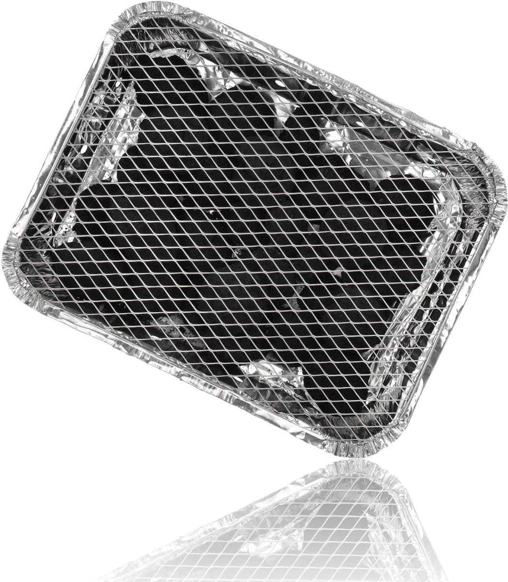 Wegwerp Barbecue met Houtskool – 3 Stuks – Instant BBQ voor Camping, Balkon of Picknick – Inclusief Rooster – Barbecue Accessoires – BBQ Kopen thumbnail 3