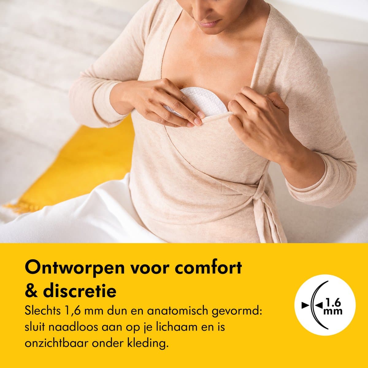 Medela Zoogcompressen Wegwerp - voor Borstvoeding - 30 stuks - Ultra-ademend - Comfortabel en Huidvriendelijk thumbnail 2