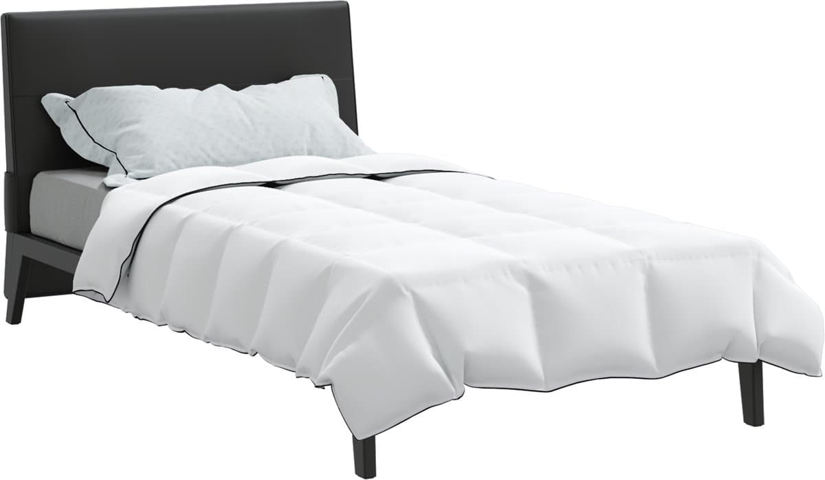 vidaXL - Winter - Duvet - Wit - 140 - x - 220 - cm - Veer thumbnail 8