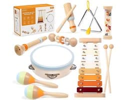 Productfoto van Montessori Muziekinstrumenten Set voor Peuters