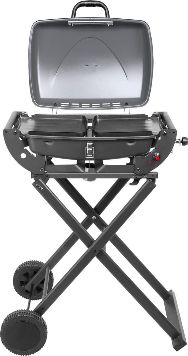 Teesa TSA0150 - Draagbare gasbarbecue BBQ 1000 met onderstel thumbnail 5