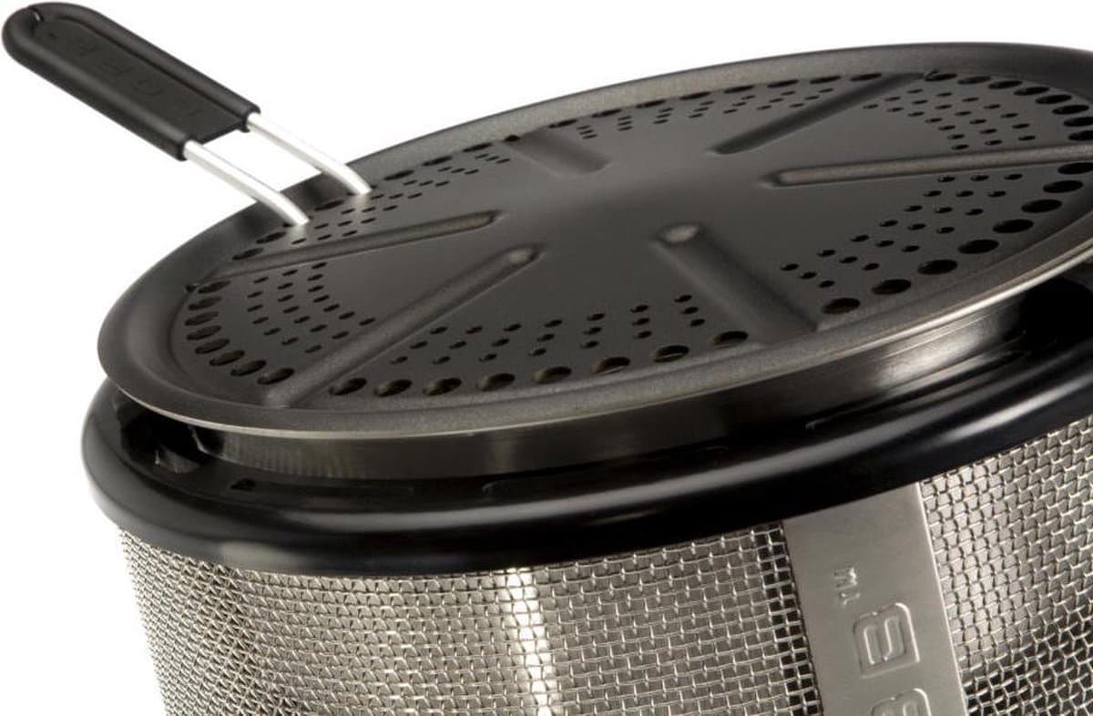 Cobb Pro Houtskool Barbecue - Grilloppervlak Ø 32 cm - Smoker Barbecue - Premier Zilver metaal thumbnail 5