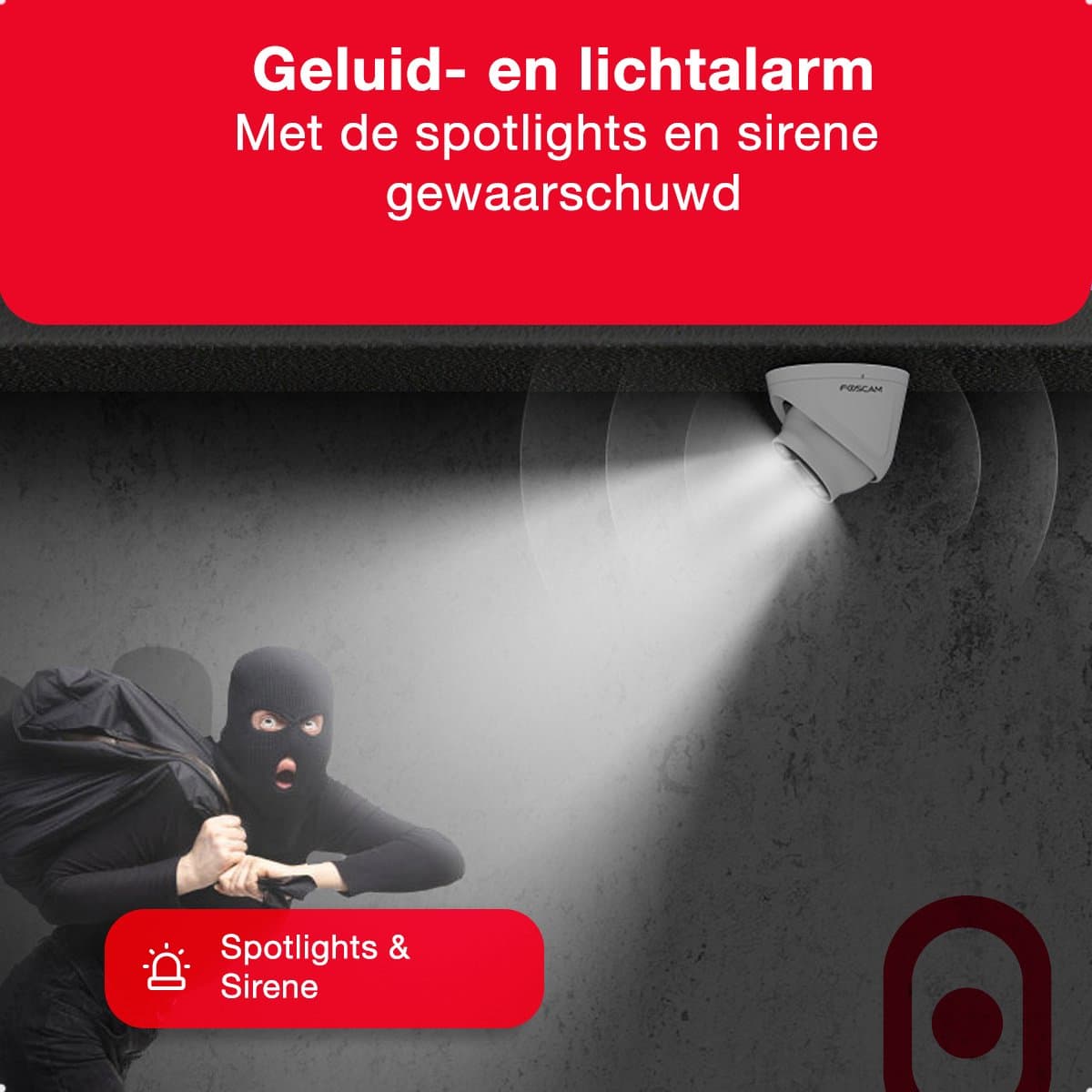 Foscam T5EP: 3K PoE camera met persoonsdetectie en alarm thumbnail 4