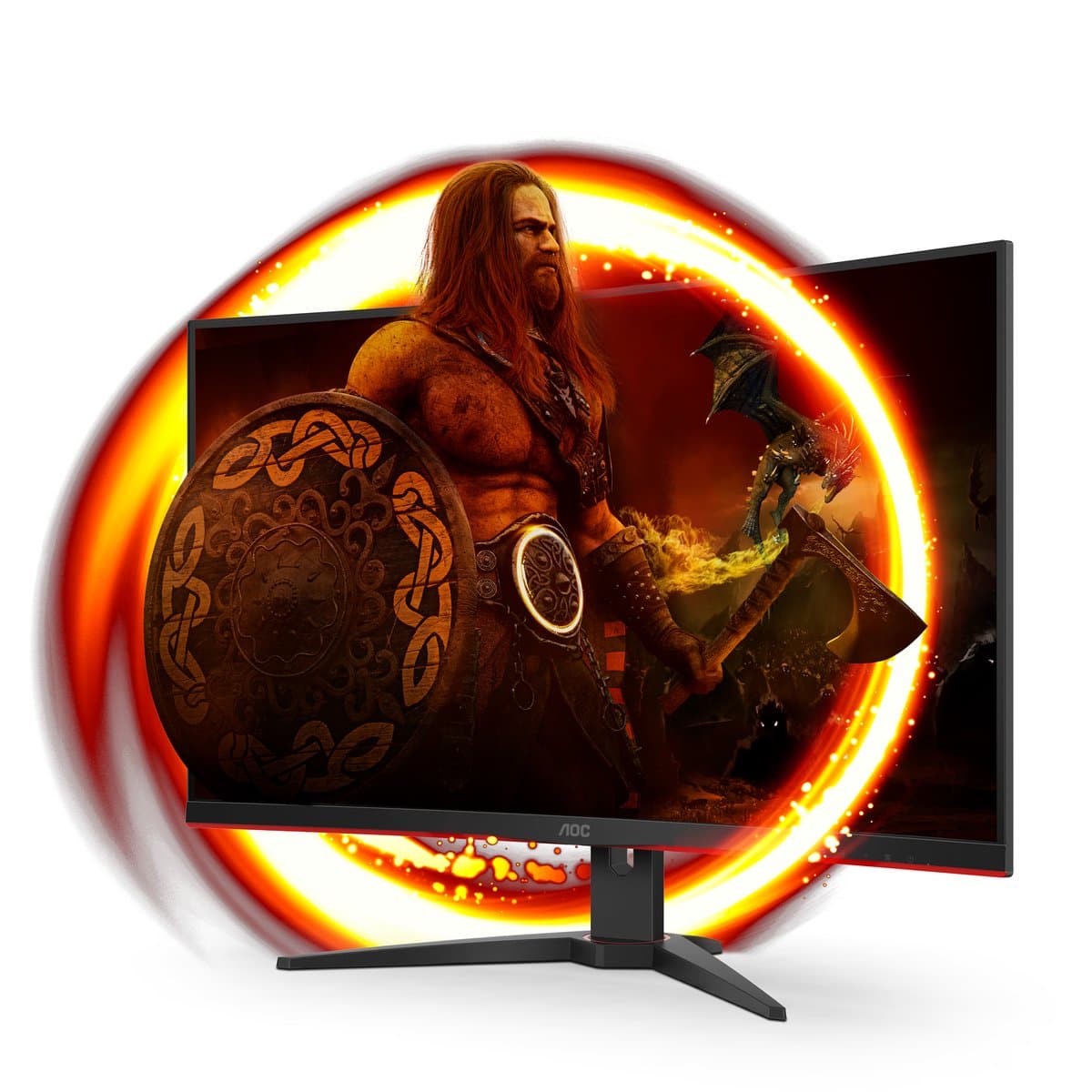 AOC C32G2ZE: 32" curved gaming monitor met 240Hz thumbnail 7