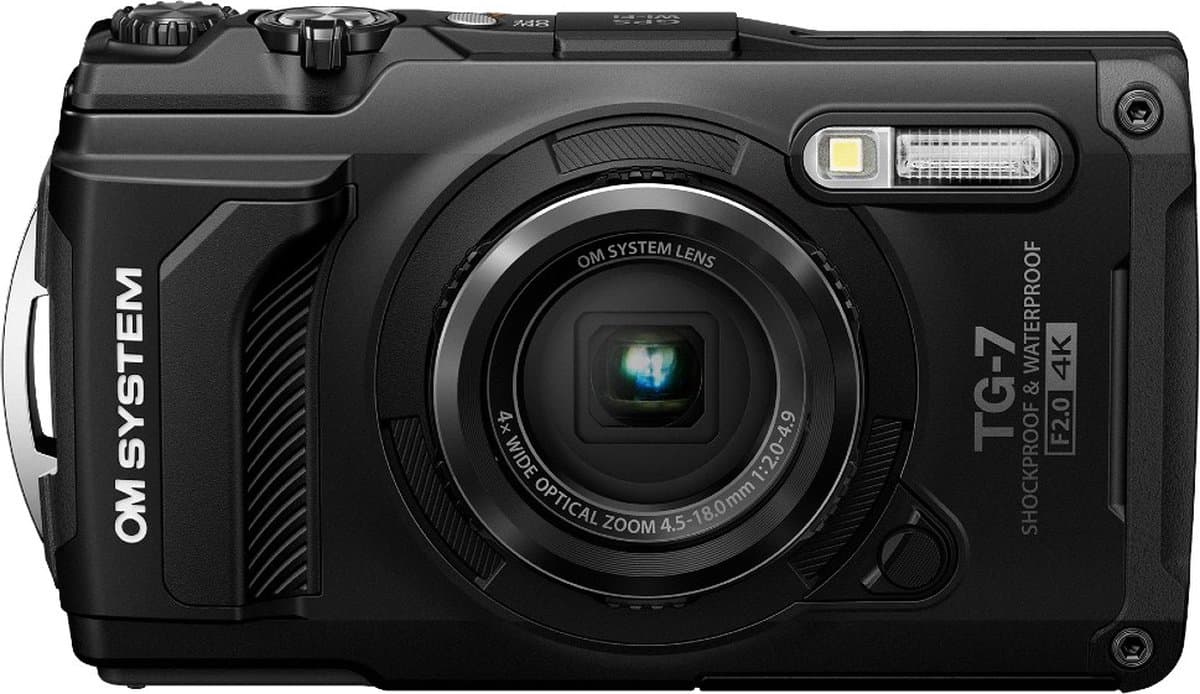 OM SYSTEM Tough TG-7: waterdicht en 4K