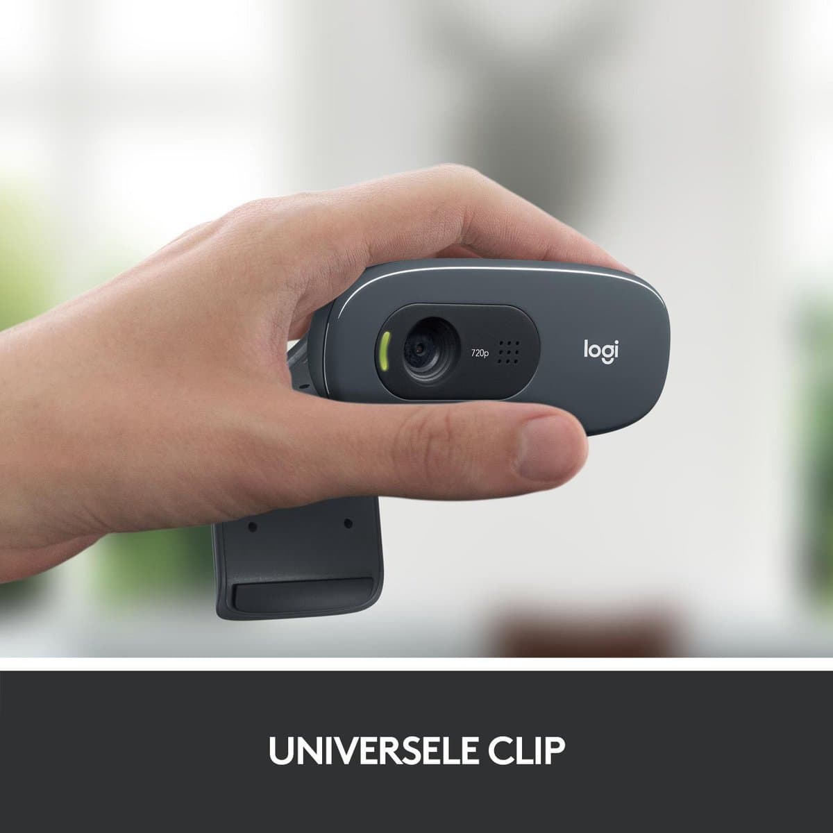 Logitech C270 - 720p HD webcam met ingebouwde microfoon thumbnail 5