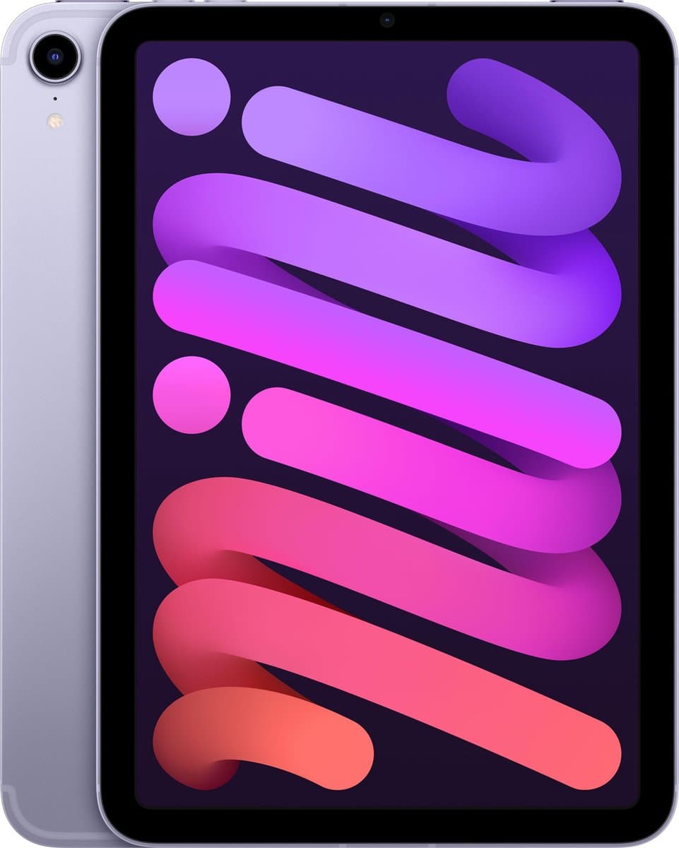 Apple iPad mini (2021) - 8.3 inch - WiFi + 5G - 64GB - Paars - 6e generatie