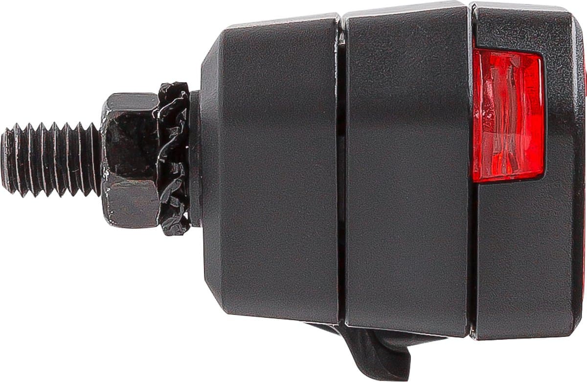 AXA Juno Battery 50 mm Fietsverlichting – LED Fietslampjes Achterlicht op Batterijen – Waterdicht – StVZO Goedgekeurd – Auto Off systeem - Fietslicht met Zijzicht thumbnail 2
