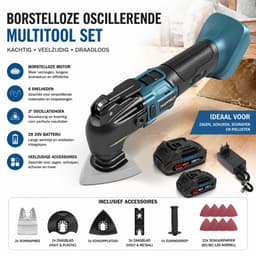 Productfoto van Borstelloze Oscillatie Multitool / Oscillerende Zaag / Schuurmachine