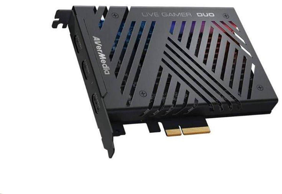 AVerMedia Live Gamer DUO - Capture Card - Dual HDMI - 1080p60 Opname - PCIe thumbnail 3