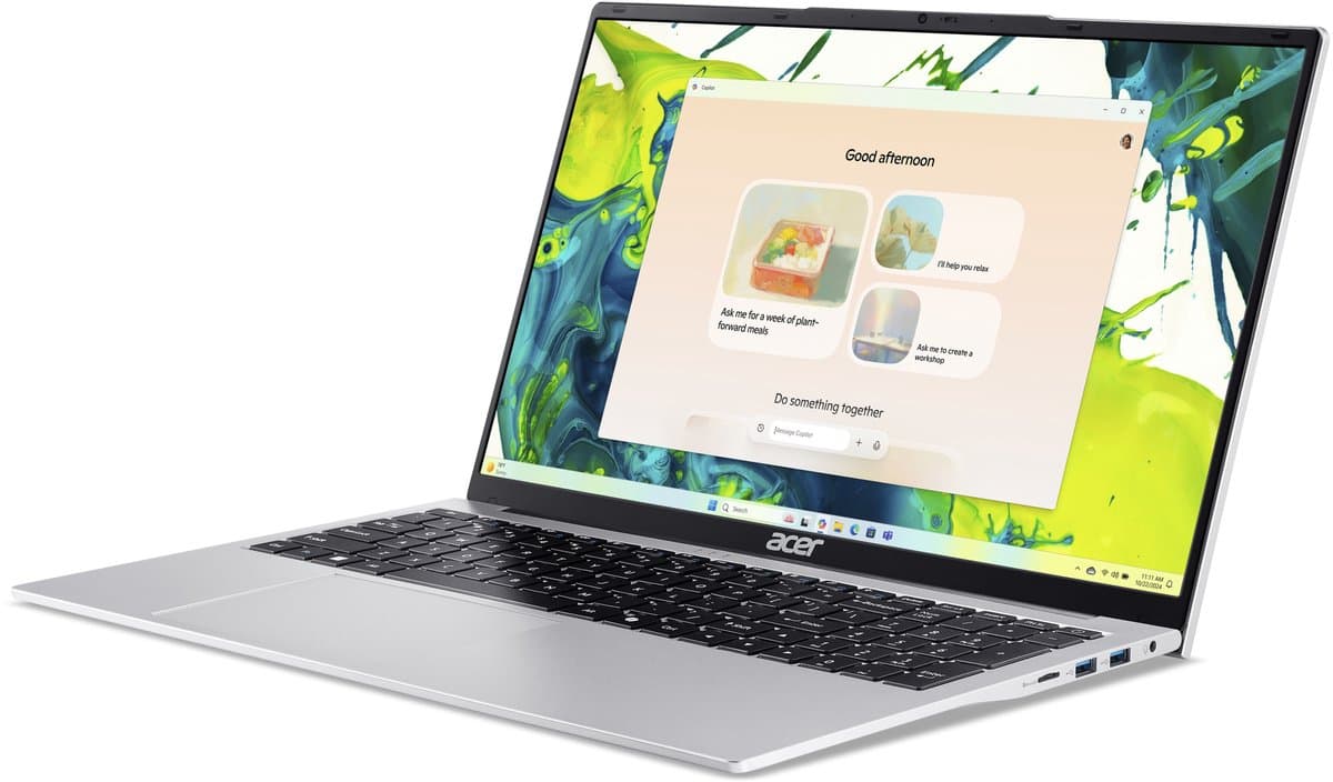 Aspire AL17-52P-51PE - Laptop - 17 inch - Core Ultra 5 - 16GB - 512GB SSD - Zilver thumbnail 5
