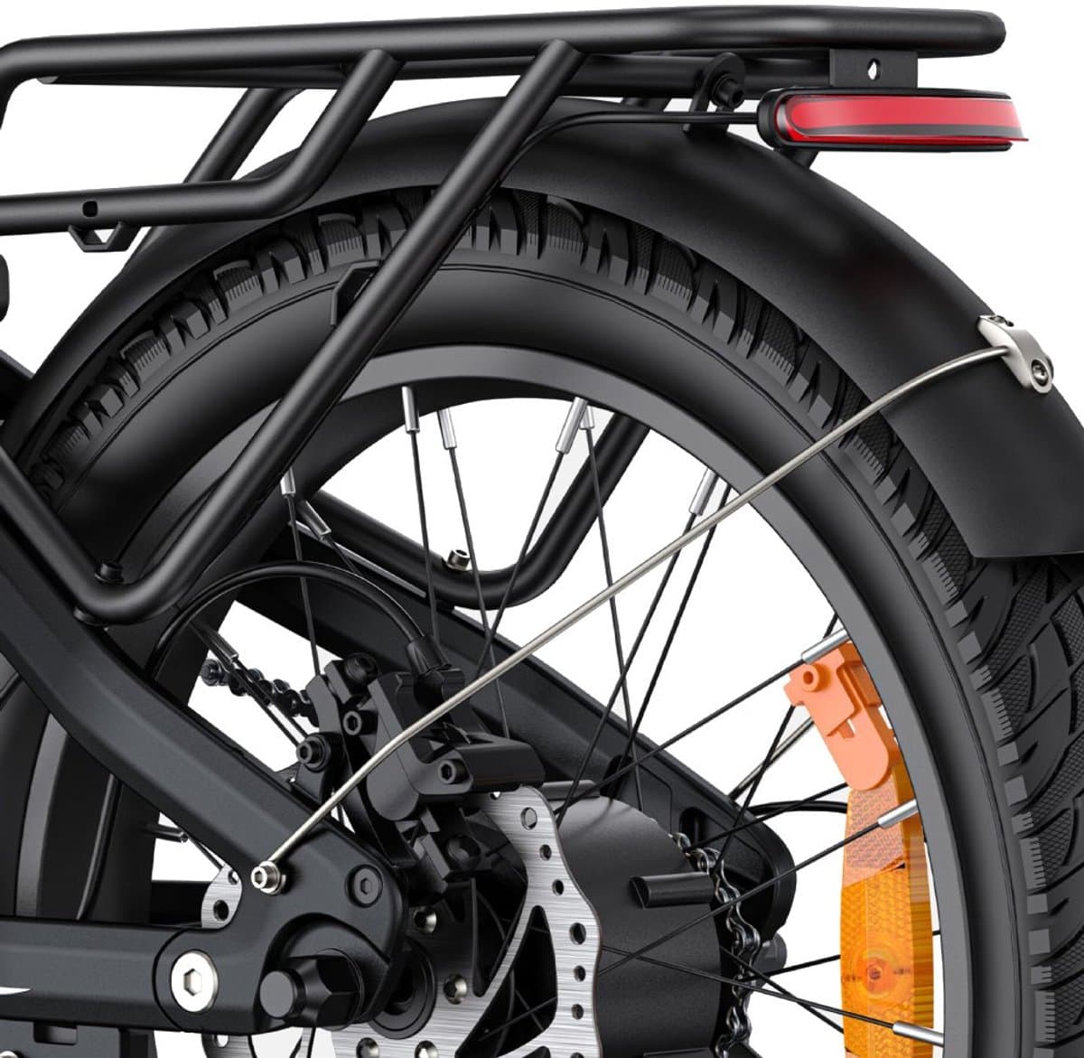 ENGWE L20 3.0 Boost E-Bike -20 inch - 85km actieradius - 250W motor - zwart thumbnail 5
