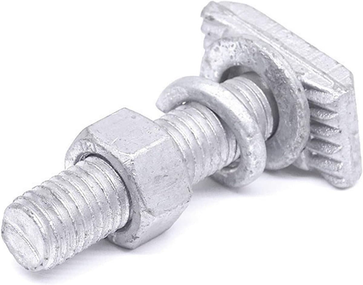 T-groove adapters set van 8, RVS groeven voor fietsen, dakkoffers en ski-uitrusting, ideaal voor reparaties en belastingbeperkingen thumbnail 2