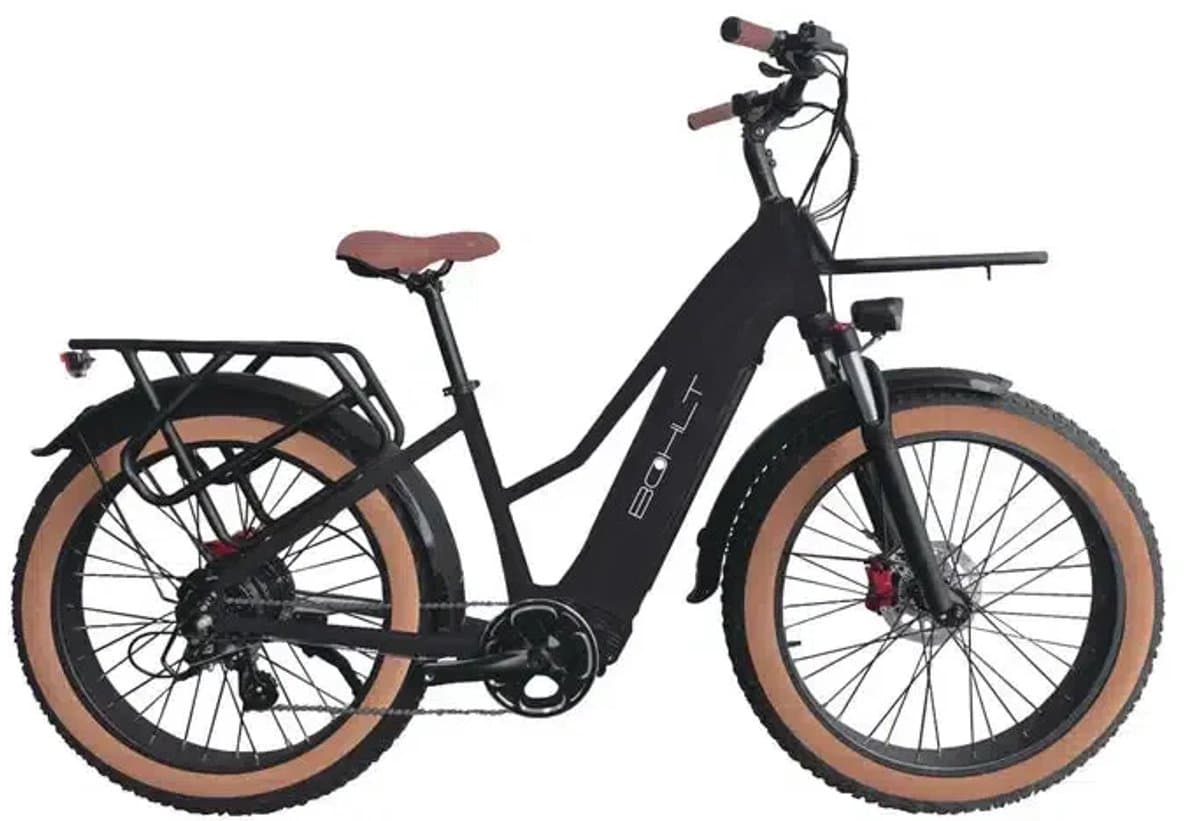 BOHLT Q26 - Elektrische Fatbike - 26 inch - 250W Motor - 750Wh Uitneembare Accu - Hydraulische Schijfremmen - Actieradius tot 80 km - Zwart