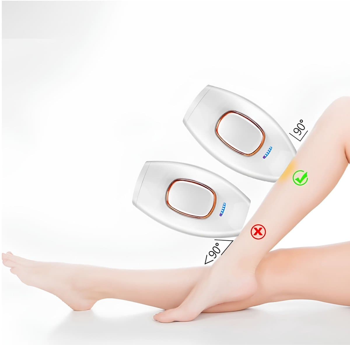 Silky Flash IPL - Haar Laser - Laser Ontharingsapparaat - IPL Ontharing Apparaat - Epileerapparaat Dames & Heren - Ontharingsapparaten - Inclusief Beschermbril, Scheermes- 5 Standen thumbnail 5