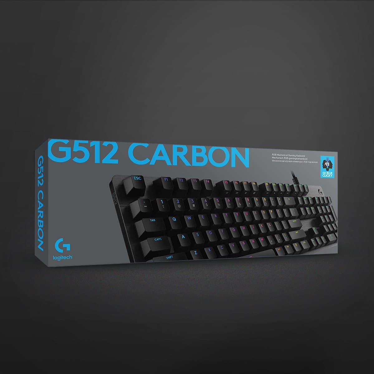 Logitech G512 - Mechanisch Gaming Toetsenbord - US Layout thumbnail 8