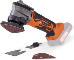 Productfoto van Powerplus Dual Power POWDP4060 Oscillerende multitool 20V (Geen batt)
