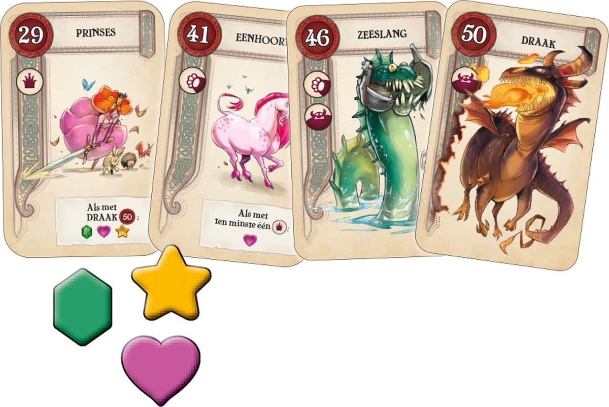 999 Games 3 Chapters Kaartspel: draften, slagen & combineren