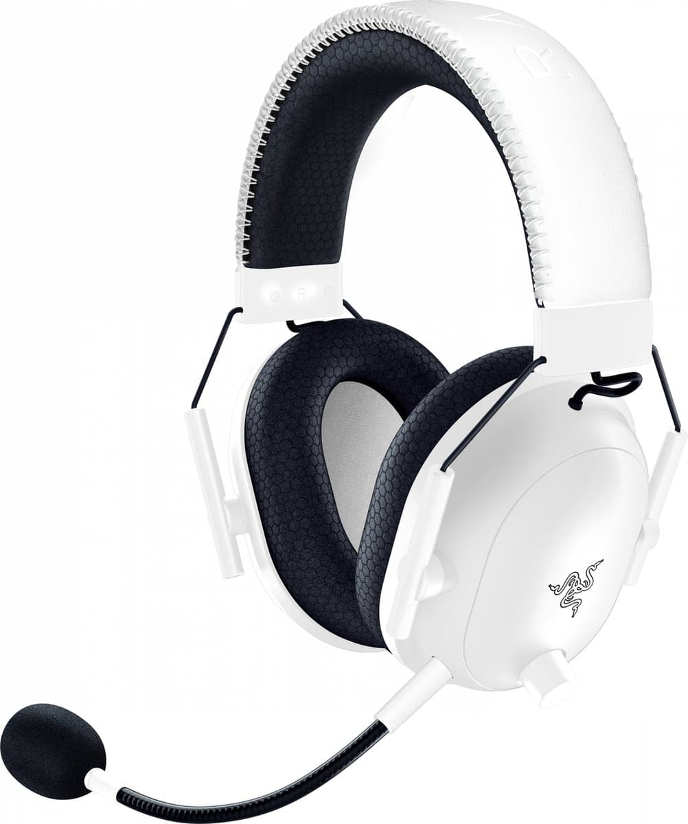 Razer BlackShark V2 Pro (2023) - Draadloze Gaming Headset - Bluetooth/2.4 GHz - PS5/PS4/PC - Wit
