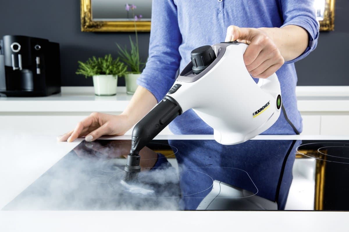 Kärcher SC 1 EasyFix Stoomreiniger - 3 bar - 1.200 W - Oppervlakteprestatie 20 m² - Reservoir 200 ml - Vloerreinigingsset EasyFix thumbnail 8