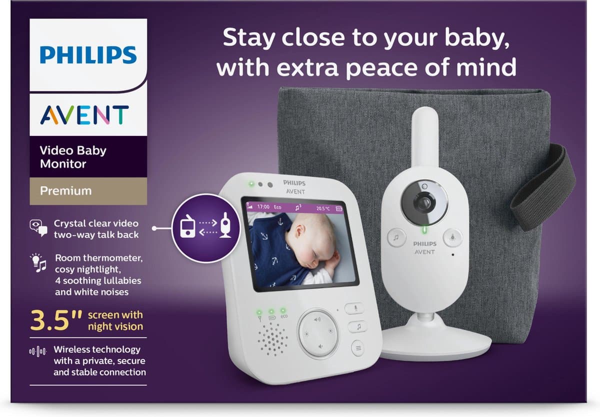 Philips Avent SCD892/26 zonder wifi, 3,5-inch scherm thumbnail 6