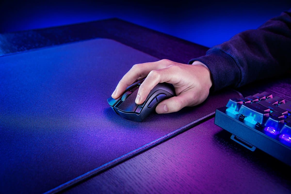 Razer Deathadder V2 X HyperSpeed - Draadloze Gaming Muis - Ergonomisch - 14.000 DPI - Zwart thumbnail 7