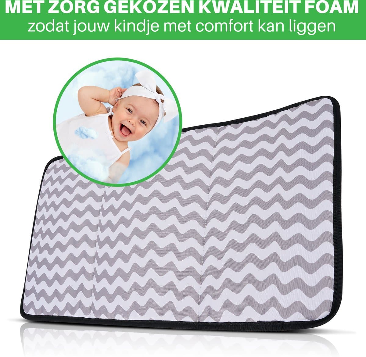 Brisby slijtvaste Luiertas – verzorgingstas - Two Tone Zwart en Donkergrijs - Inclusief Verschoonmatje - Isoleervakken - Met Geïntegreerde Kinderwagen haken thumbnail 5