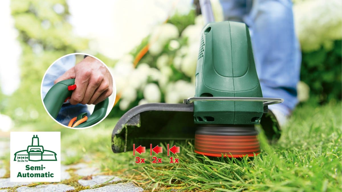 Bosch EasyGrassCut 26 - Grastrimmer - op snoer - Semi-Automatisch - 280 W - 79 dB thumbnail 2