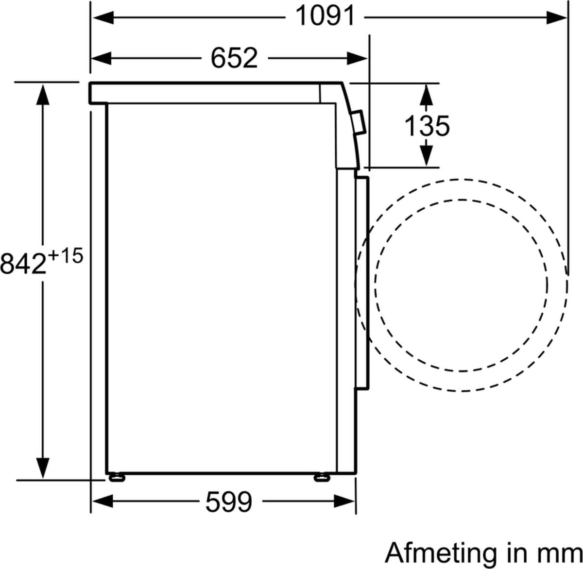 Bosch WTG86402NL Serie 6 - Wasdroger - Condensdroger thumbnail 8