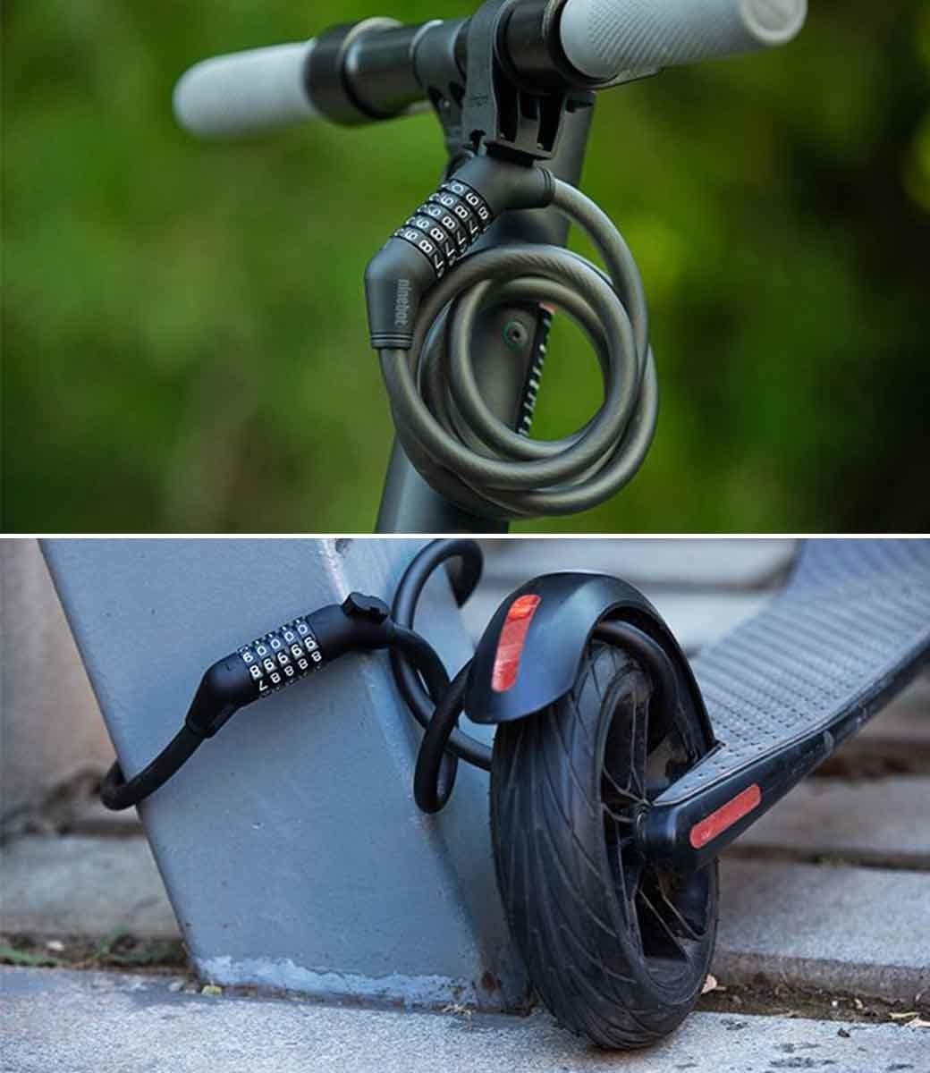 Ninebot Segway Cijferslot 120 cm - Zwart, 5-cijferig thumbnail 6