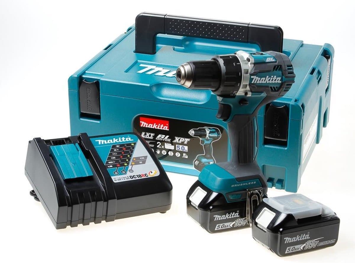 Makita DDF484RTJ - Compacte 18V boor-schroefmachine met 5.0 Ah accu thumbnail 8