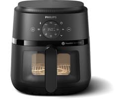 Productfoto van Philips 2000 Series airfryer NA220/00 met kijkvenster, 4,2 liter