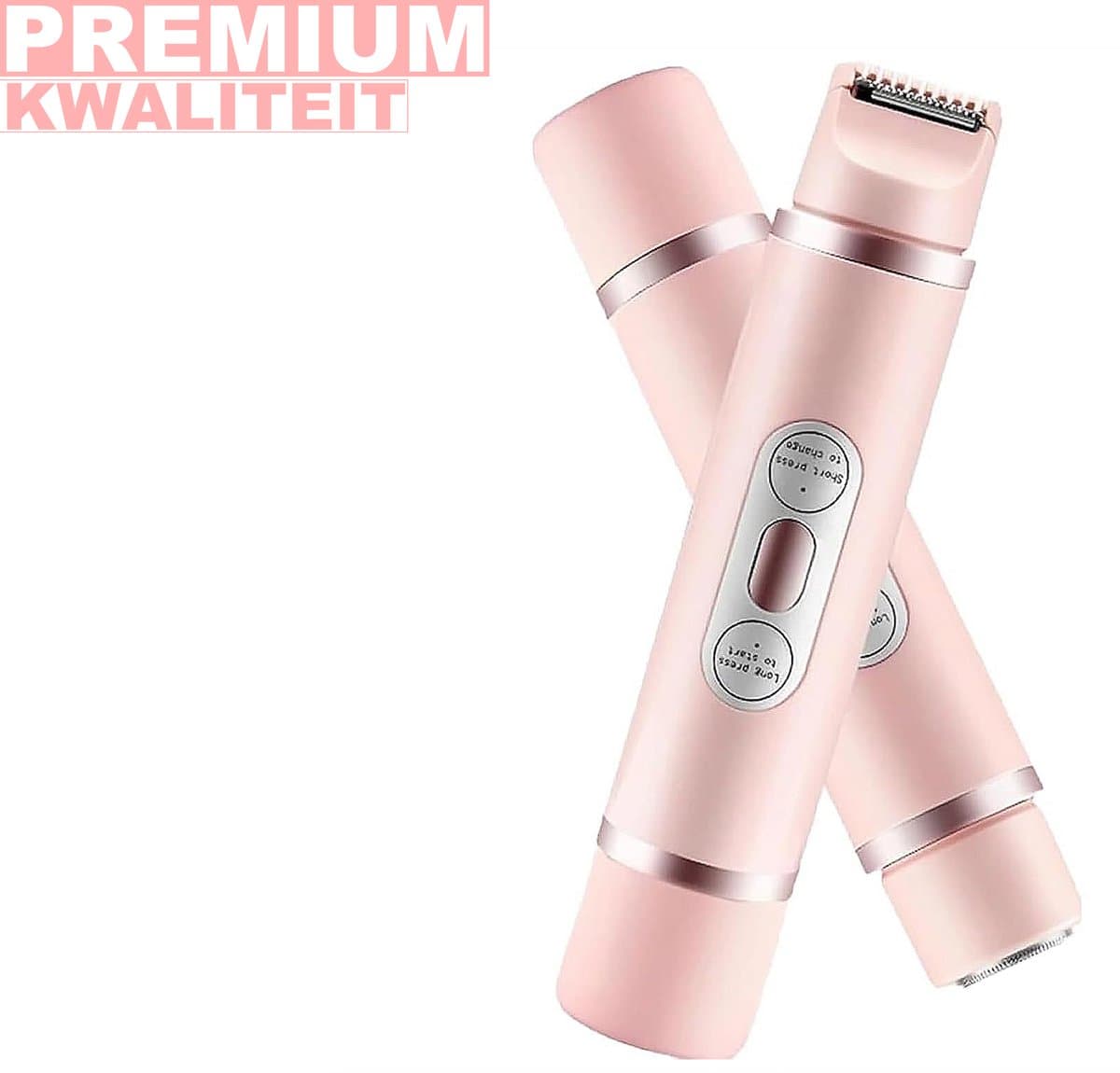 Scheerapparaat - Shavepro Dames - Elektrische Scheerapparaten Vrouwen - Scheerapparaat - Epilator - Dames - Shaver - Ladyschaver - Haar Verwijderaar - 2 in 1 Electric Lady Shaver - thumbnail 3