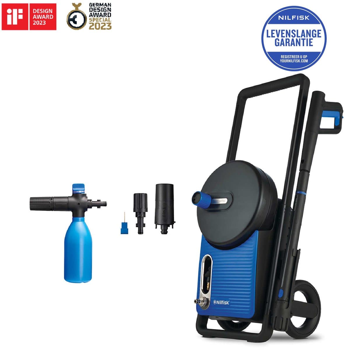 Nilfisk Excellent 180-12 Smart Assistant - hogedrukreiniger - 180 bar - afbeelding 1