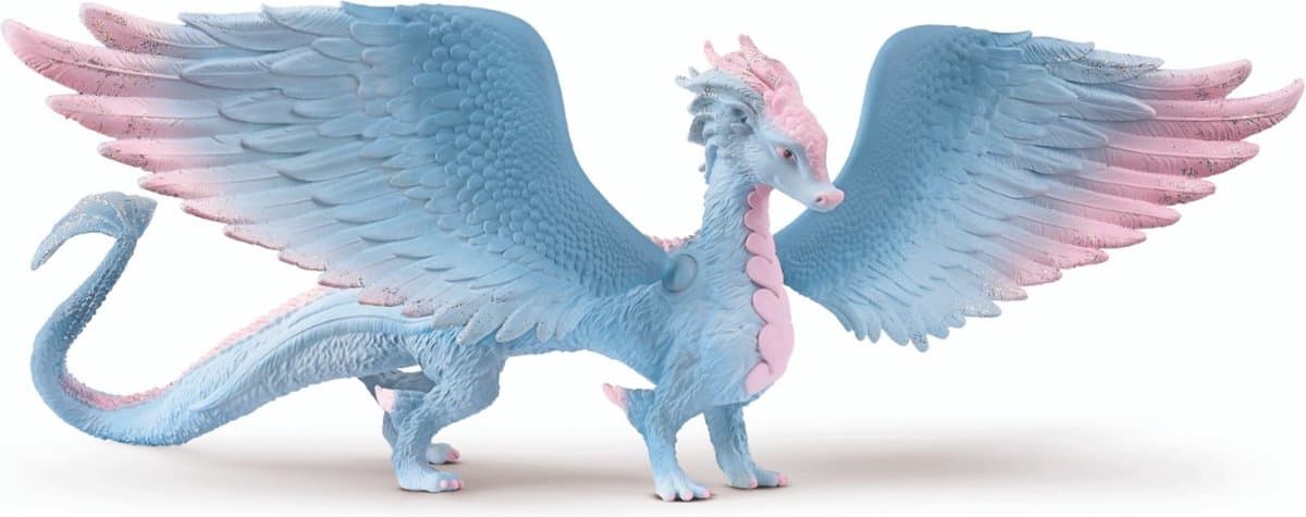 Schleich Bayala Kristallen Draak: beweegbare vleugels, fantasiespeelgoed