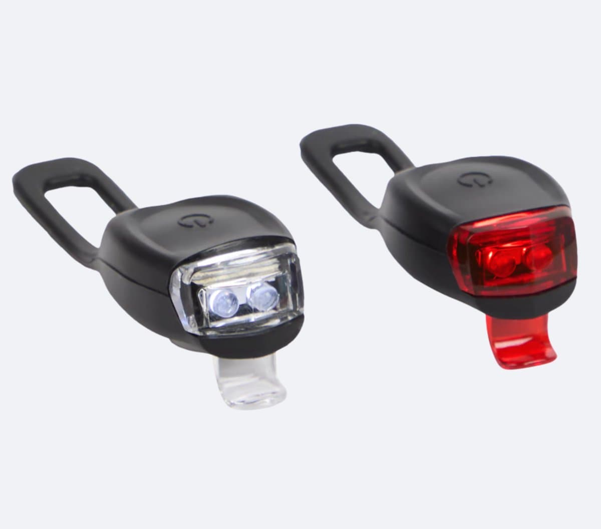 Walfort Fietslamp Set - LED voorlicht en achterlicht met bevestiging