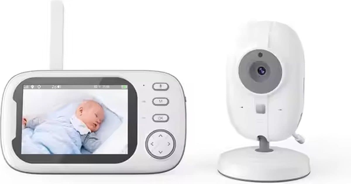 Chevremont ABS700 babyfoon met 3,5-inch monitor