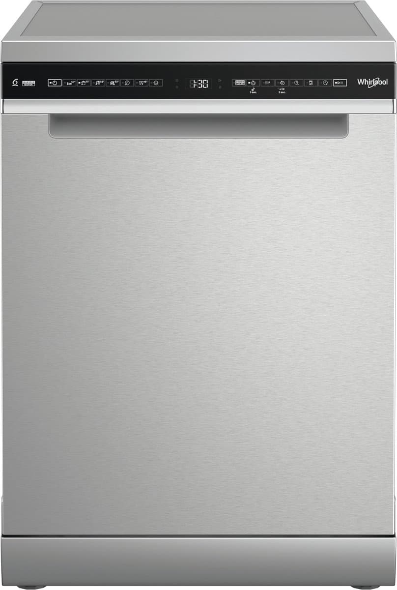 Whirlpool Vaatwasser | Model W7F HS41 X | Vrijstaand | 15 couverts | RVS | MaxiSpace-kuip